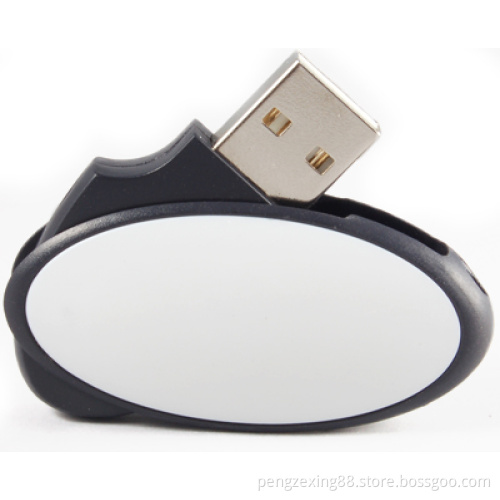 Oval USB Flash Drive, Plastic Egg Shape USB Pen Drive